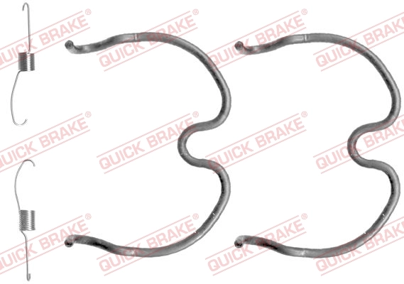 Accessory Kit, brake shoes